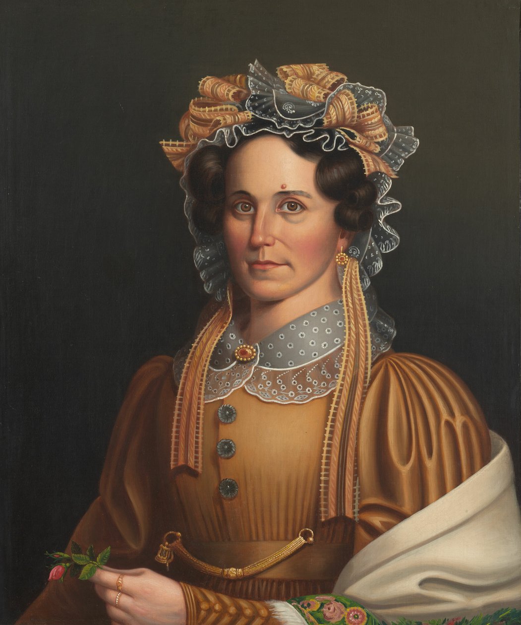Dáma v hnědém, c. 1855. od Frederick R. Spencer