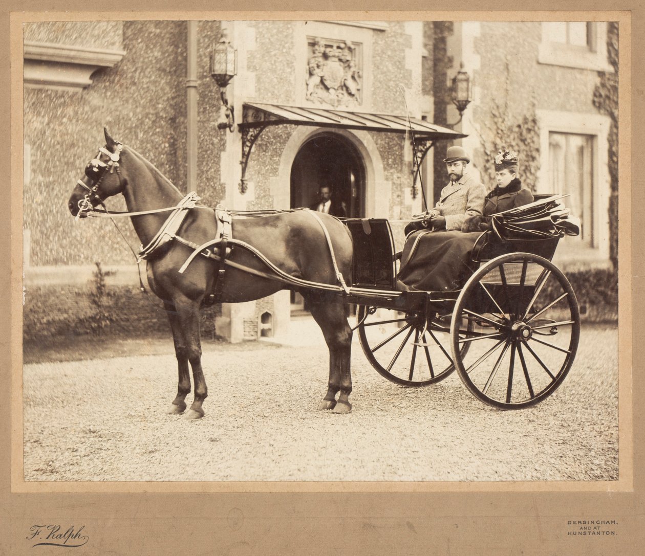 King George V a Queen Mary, c.1890 od Frederick Ralph
