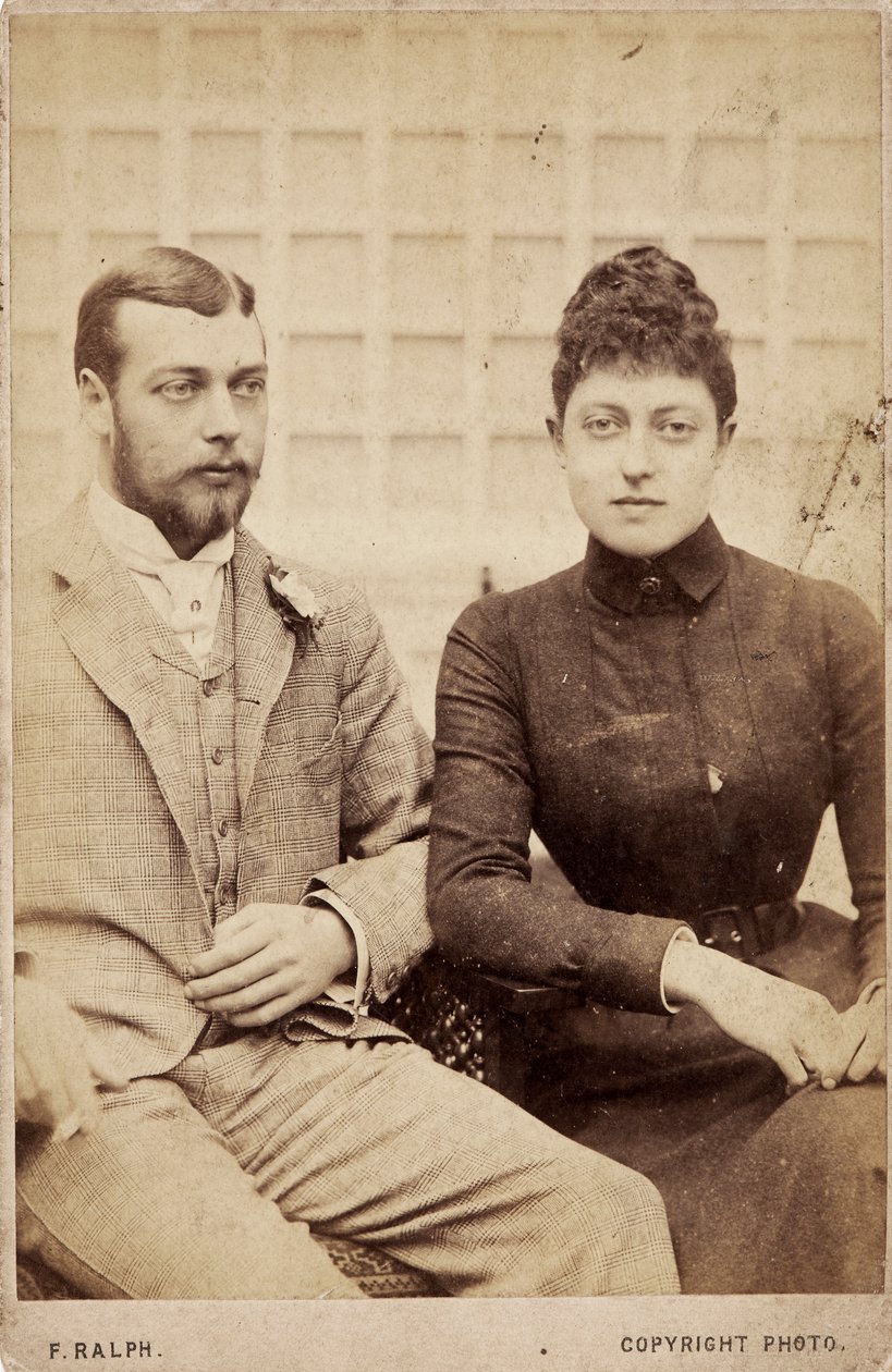 Princ George a princezna Victoria od Frederick Ralph