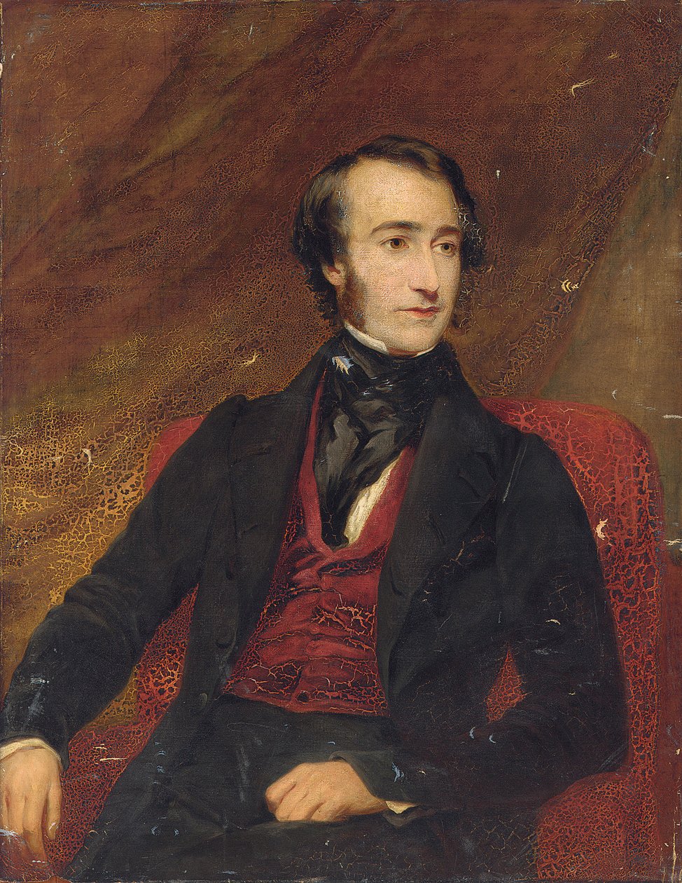 Portrét sira Edwarda Colebrooka, 1843 od Frederick Richard Say