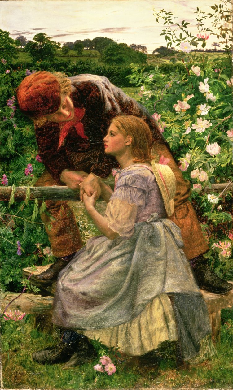 Raní milenci od Frederick Smallfield