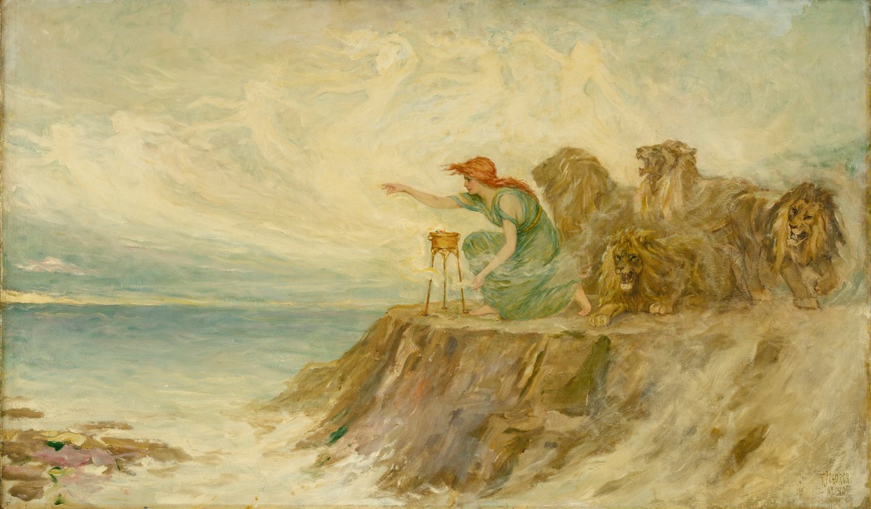 Circe, 1910. od Frederick Stuart Church