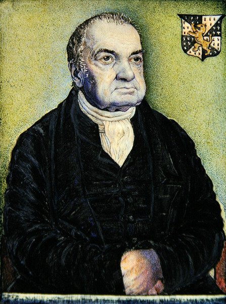 Portrét Williama Williamse, kolem roku 1828 (akvarel na slonovině) (pár k 367110) od Frederick Tatham