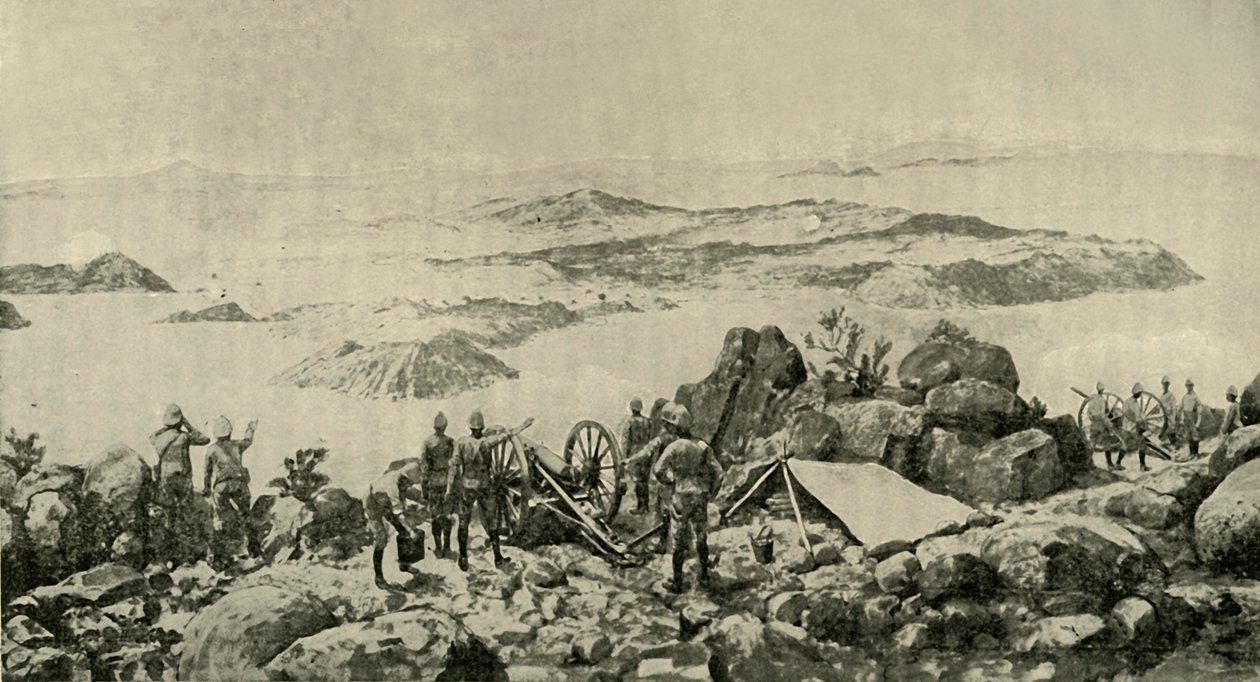 „Významné postavení generála Frenche v Colesbergu, 15. ledna“, 1900 od Frederick Villiers