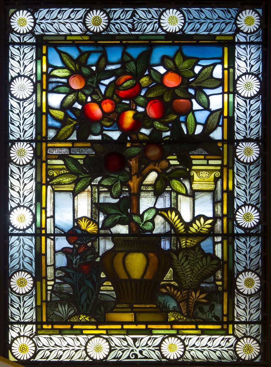 Londýn, Thomas Goode Showroom, South Audley Street, GE Cooke, připisován Frederick Vincent Hart (1843-1914), Fruiting Shrub, 1876 od Frederick Vincent Hart