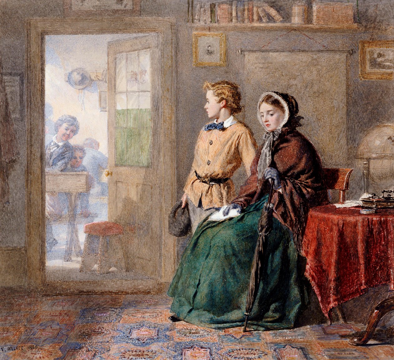 The New Boy, 1860 od Frederick Walker