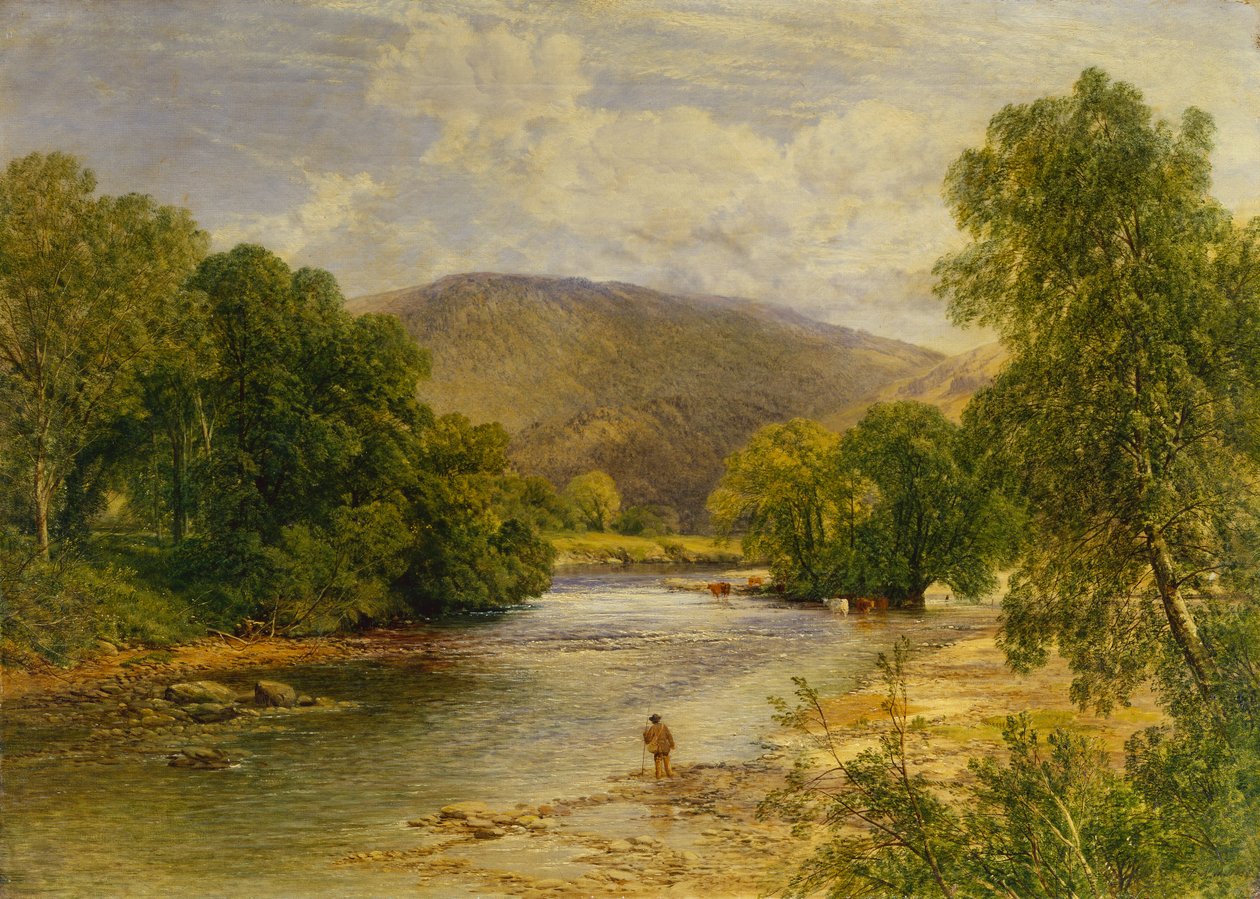 Bettys Y Coed, Severní Wales (olej na plátně) od Frederick William Hulme