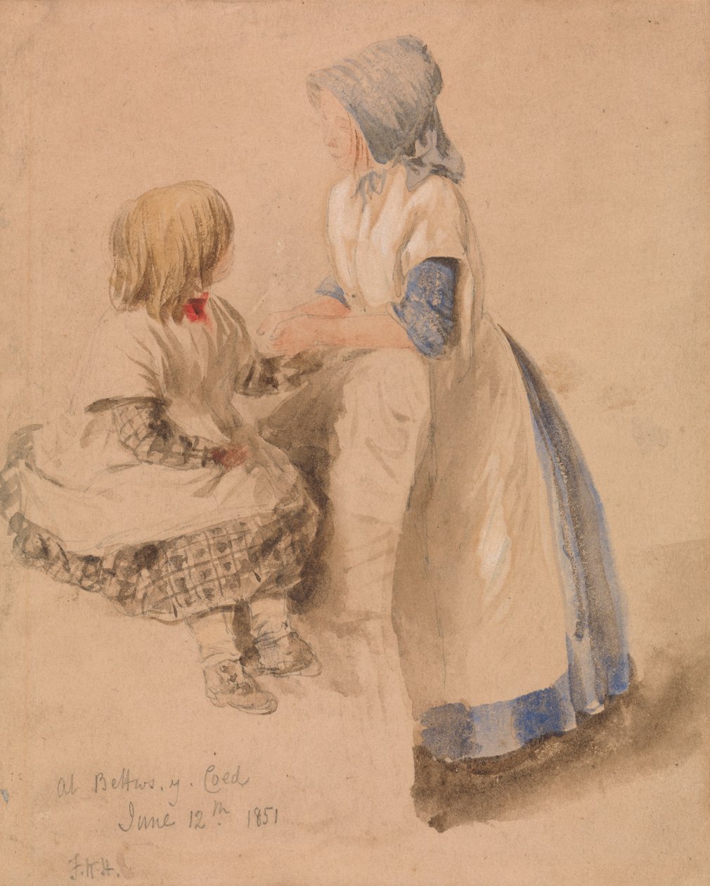 Velšské děti od Frederick William Hulme