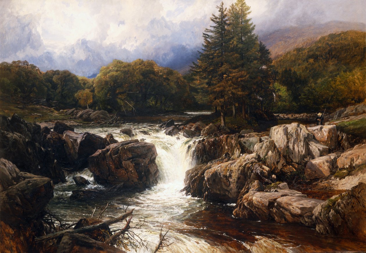 Krajina velšské řeky od Frederick William Hulme