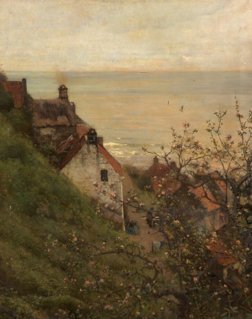 Zátoka Robina Hooda (olej na plátně) od Frederick William Jackson
