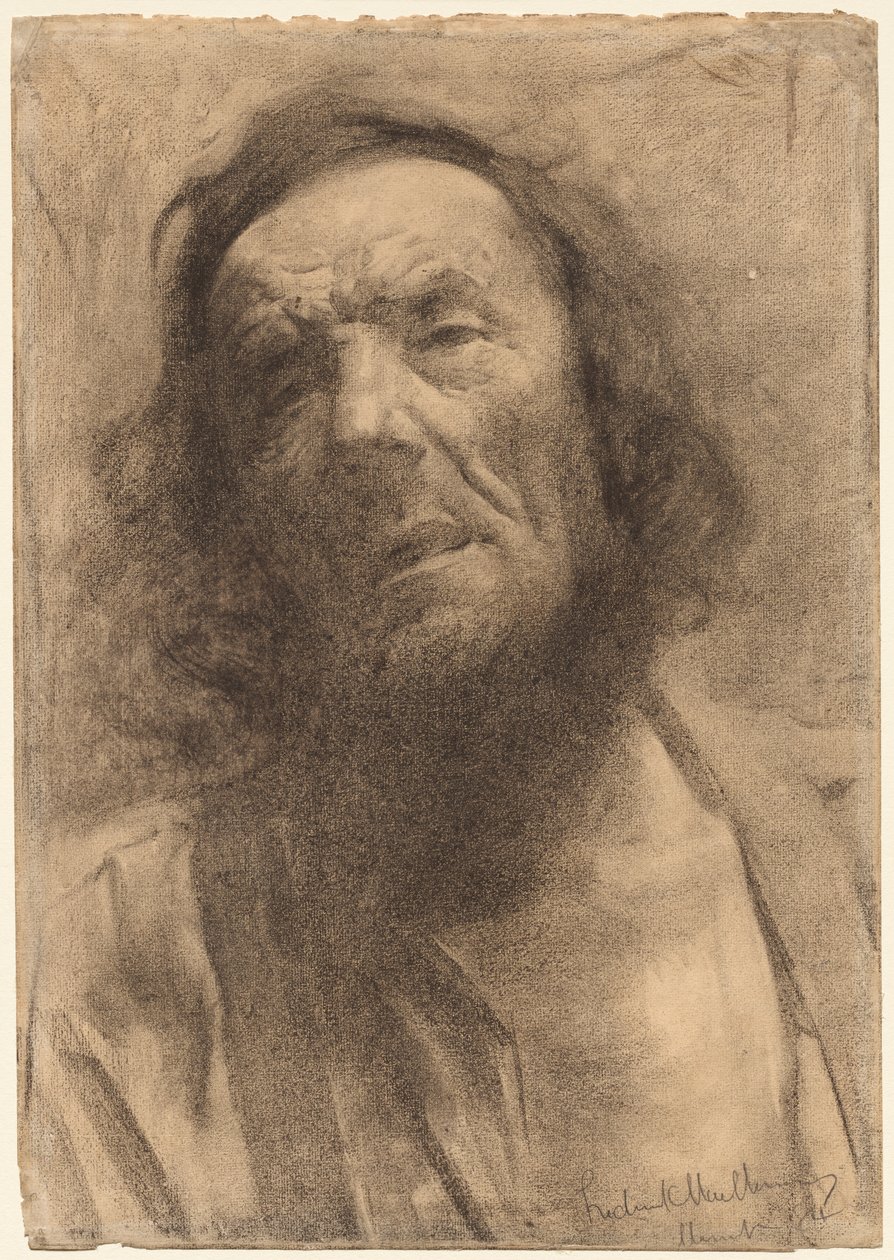 Hlava muže, 1884. od Frederick William MacMonnies
