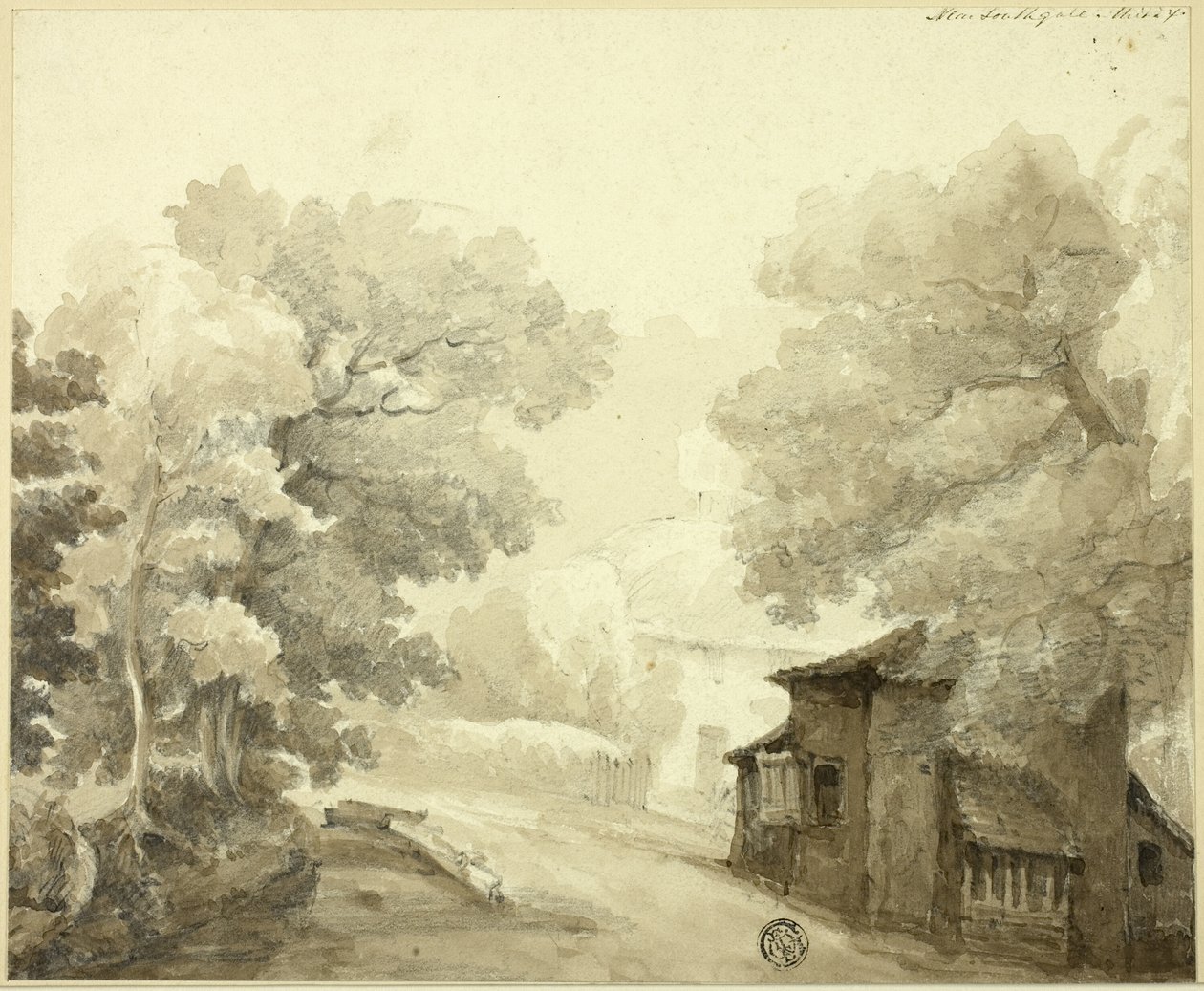 Nedaleko Southgate od Frederick Wilton Litchfield Stockdale