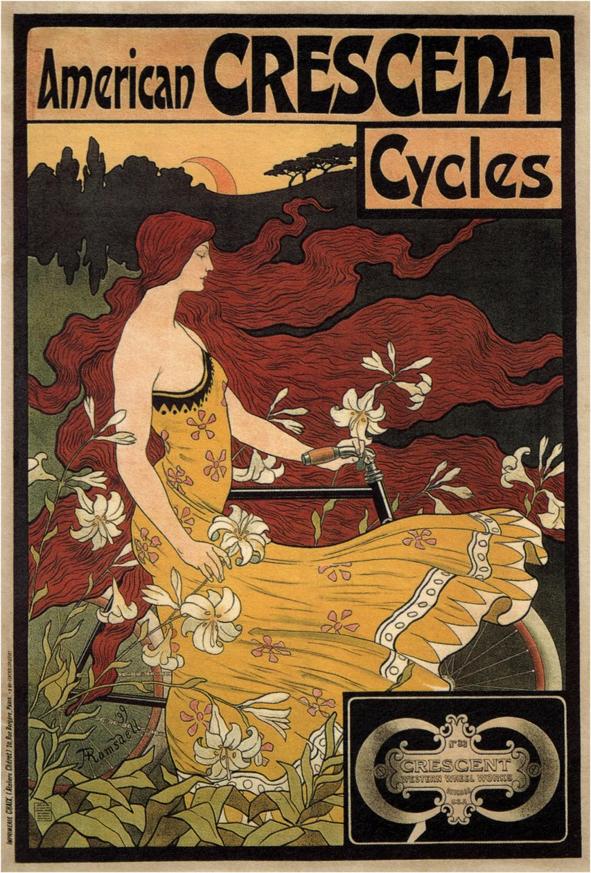 Cykly půlměsíce, 1899 od Frederick Winthrop Ramsdell