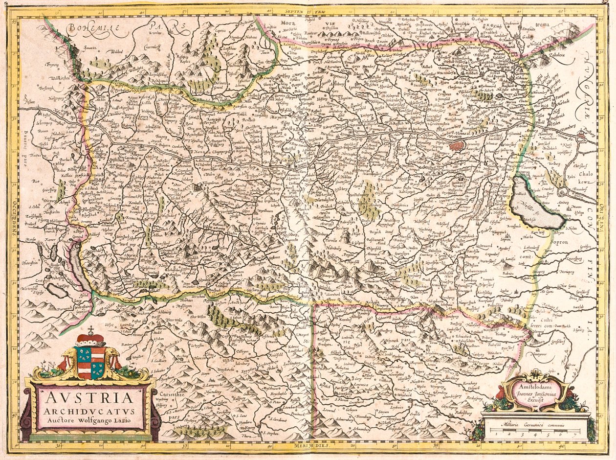 Rakousko od Frederick de Wit