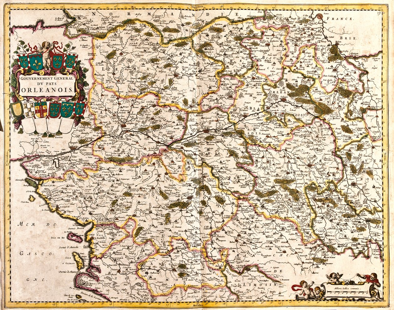 Centre-East France, Francie od Frederick de Wit