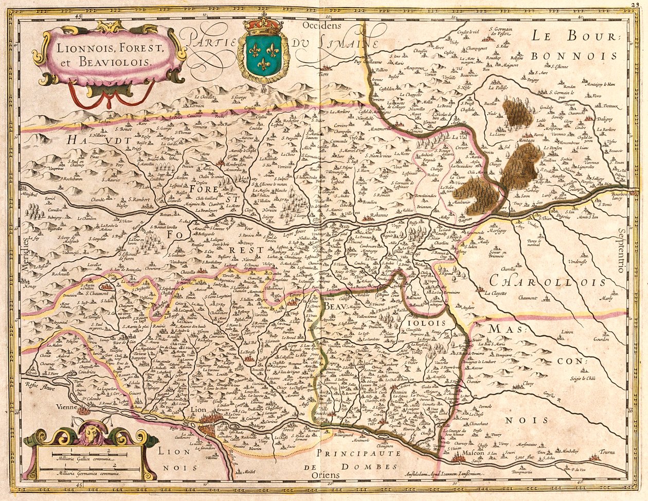 Rhône-Alpes, Francie od Frederick de Wit