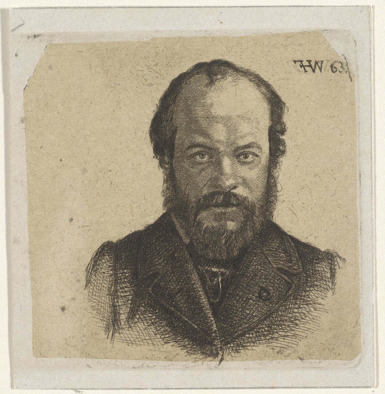 Portrét Jana Weissenbrucha od Frederik Hendrik Weissenbruch