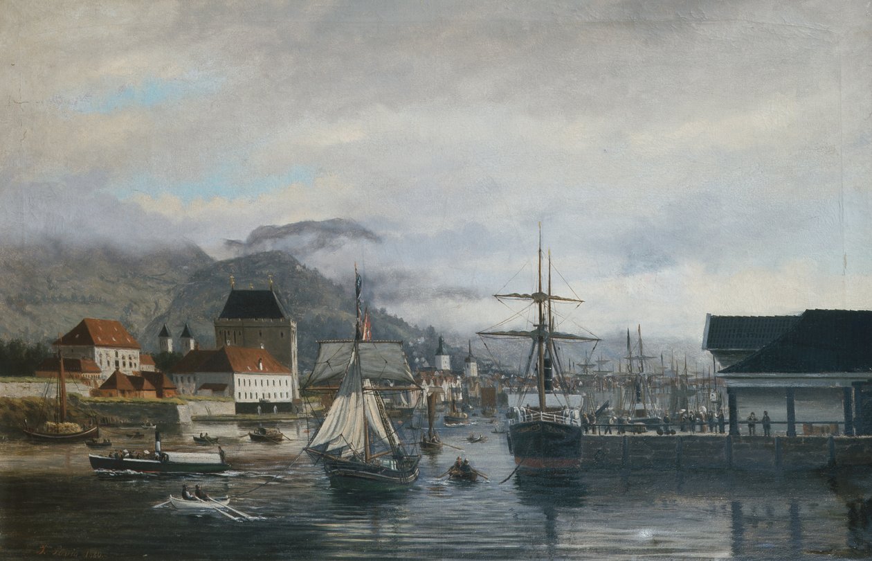 Přístav Bergen, Tollboden od Frederik Sorvig