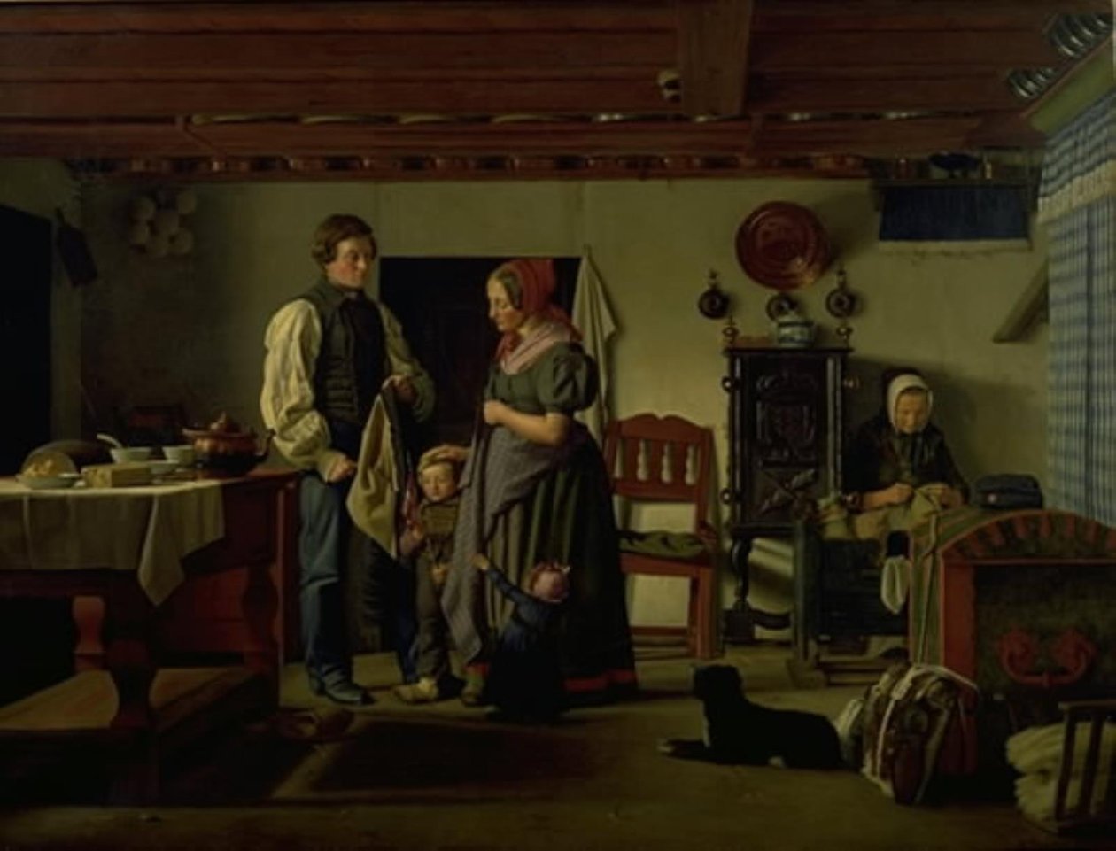 Rozloučení záložníka s rodinou od Frederik Vermehren