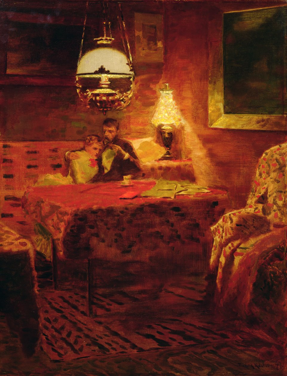 Interiér z Paříže od Fredrik Kolstoe