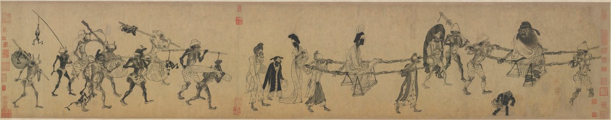 Zhongshan se chystá na výlet od Freer Gallery of Art