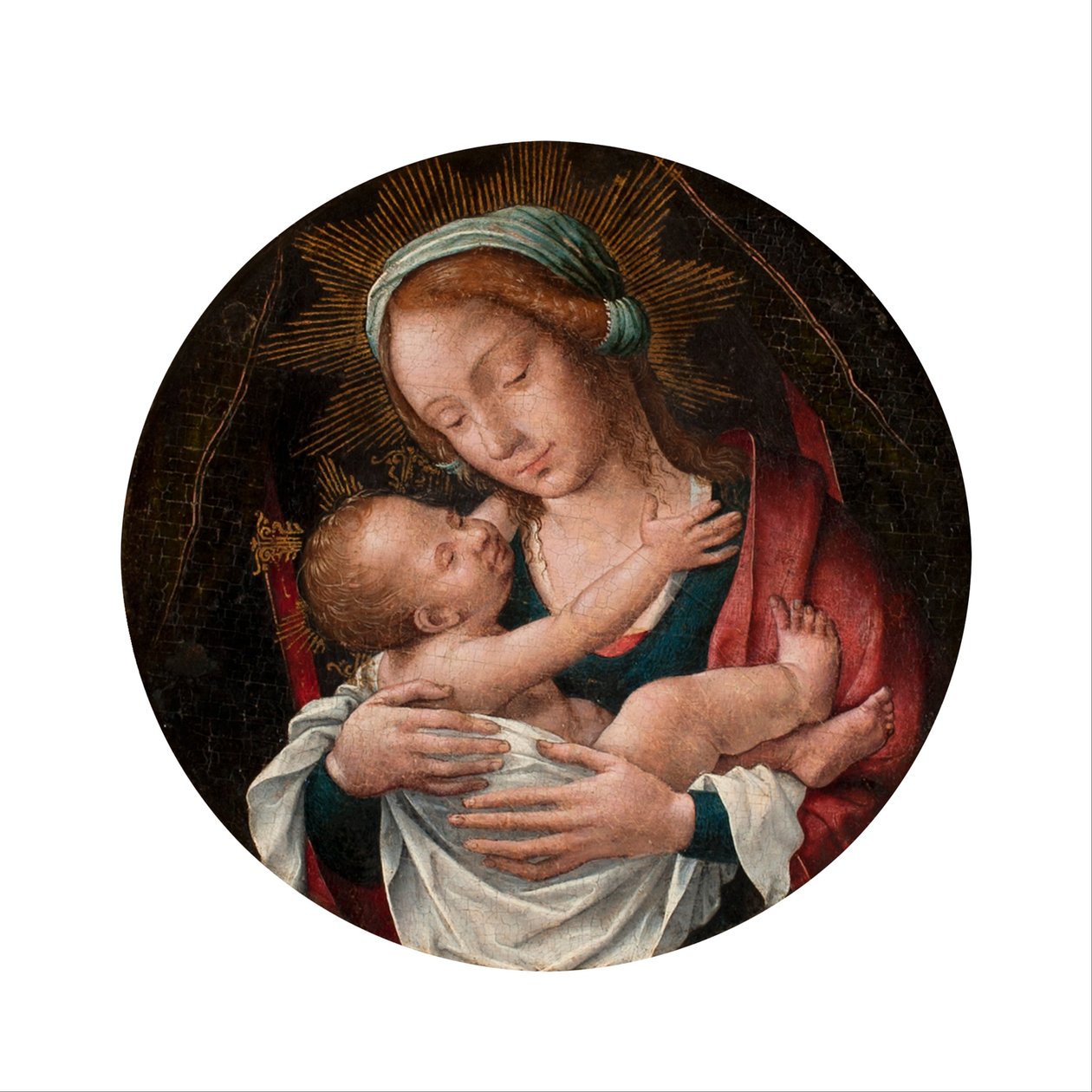 Madonna a dítě od Frei Carlos