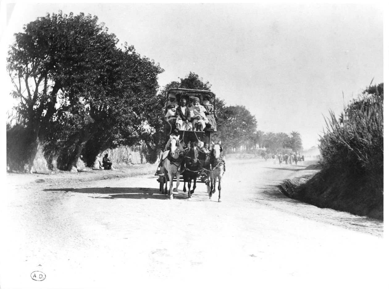 Dostavník v Alžírsku, konec 19. století od French Photographer