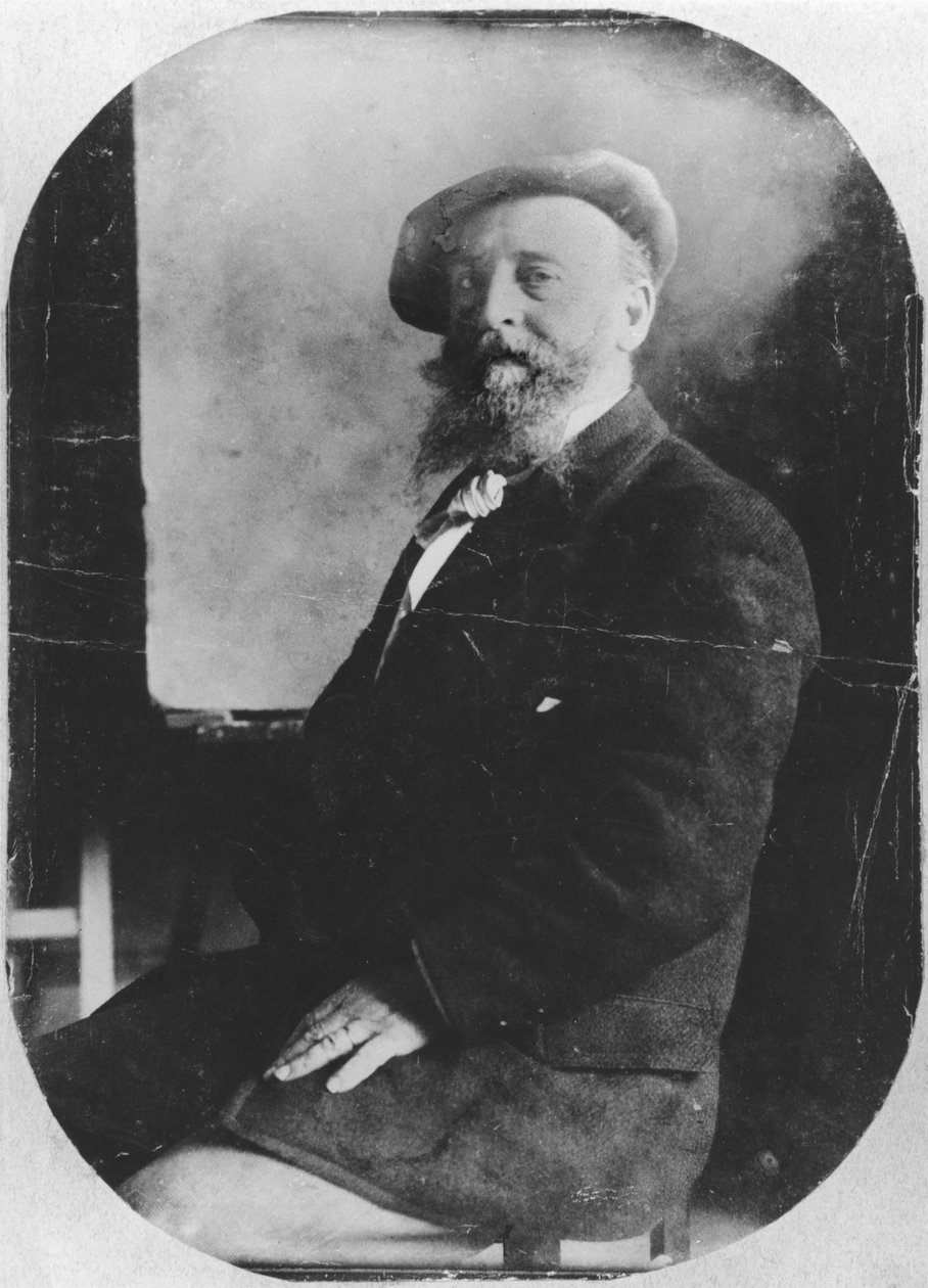 Alfred Sisley (1839-99) kolem roku 1895 od French Photographer