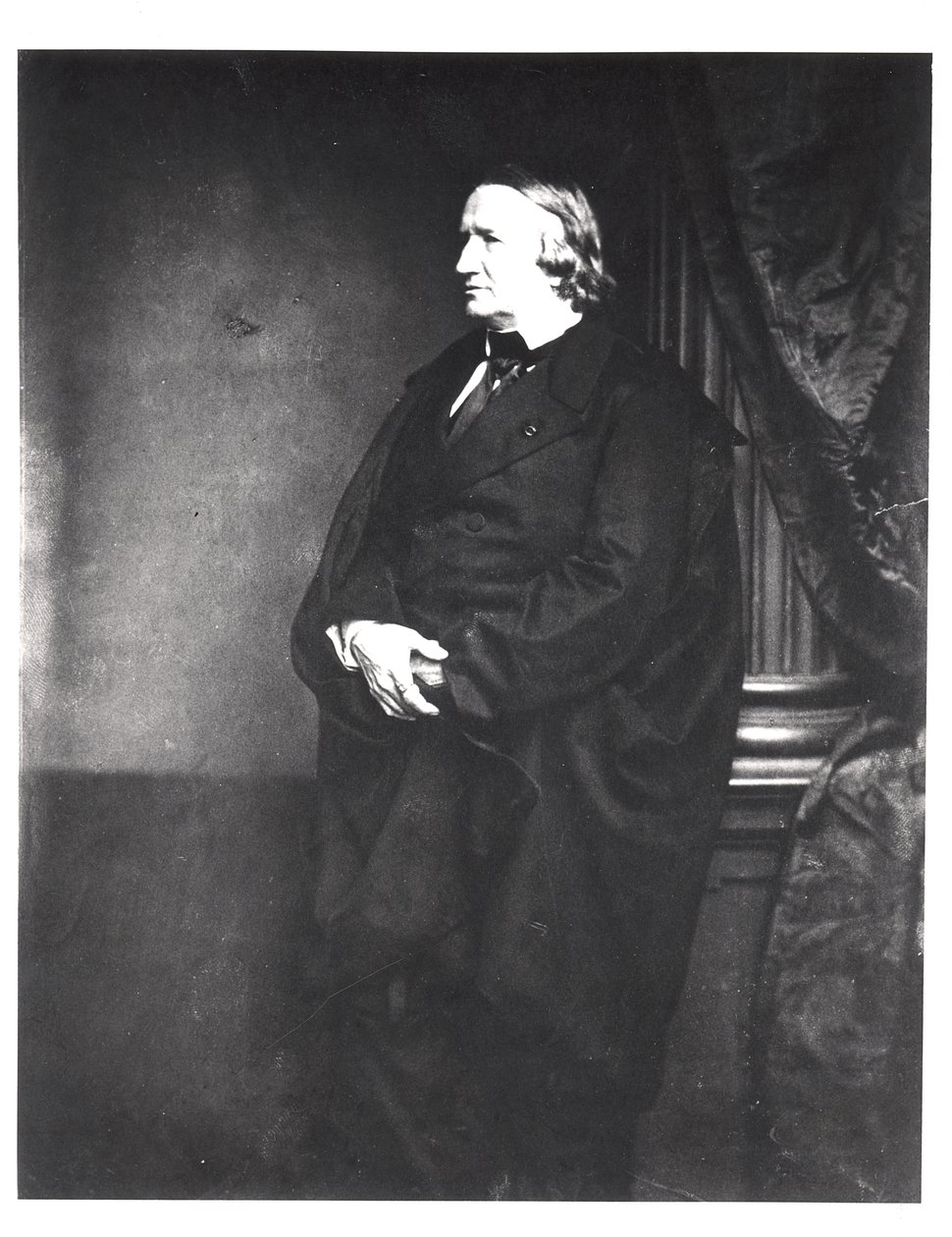 Alfred de Vigny (1797-1863) 50. léta 19. století od French Photographer