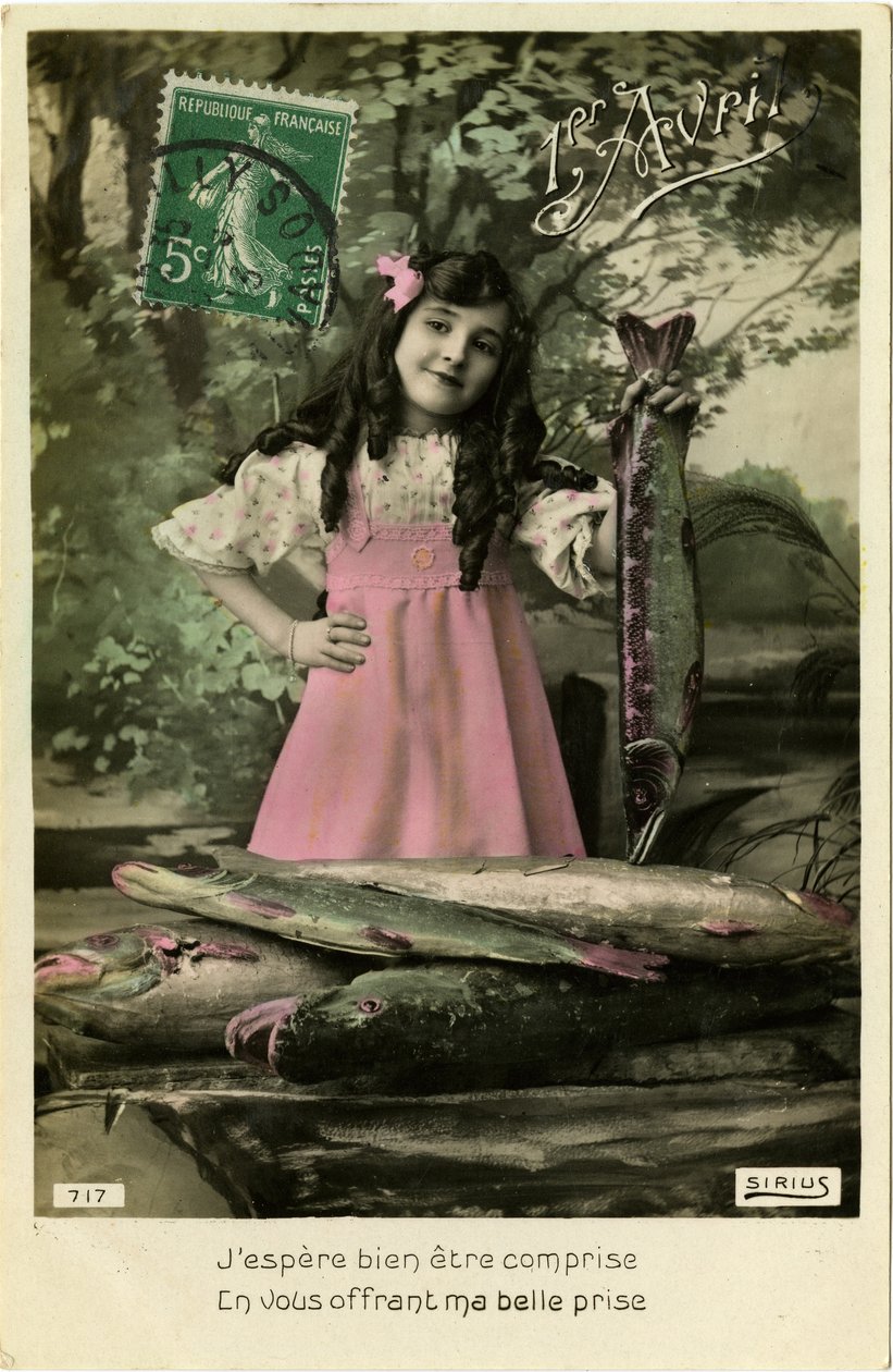 Apríl, 1913 (barevné foto) od French Photographer