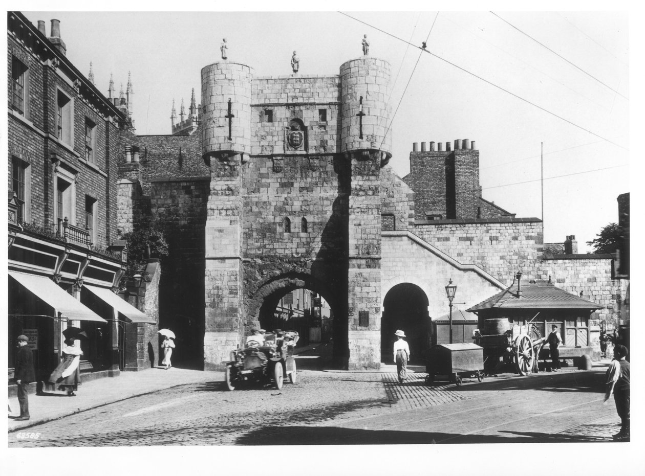 Bootham Bar, York, kolem roku 1900 od French Photographer