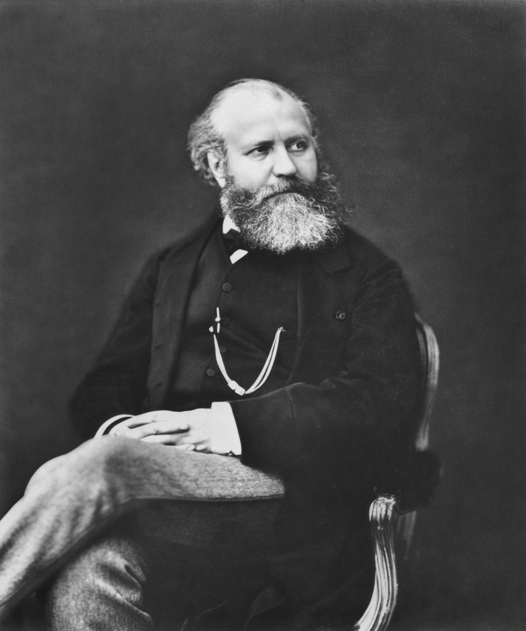 Charles-Francois Gounod (1818-93) koncem 19. století od French Photographer