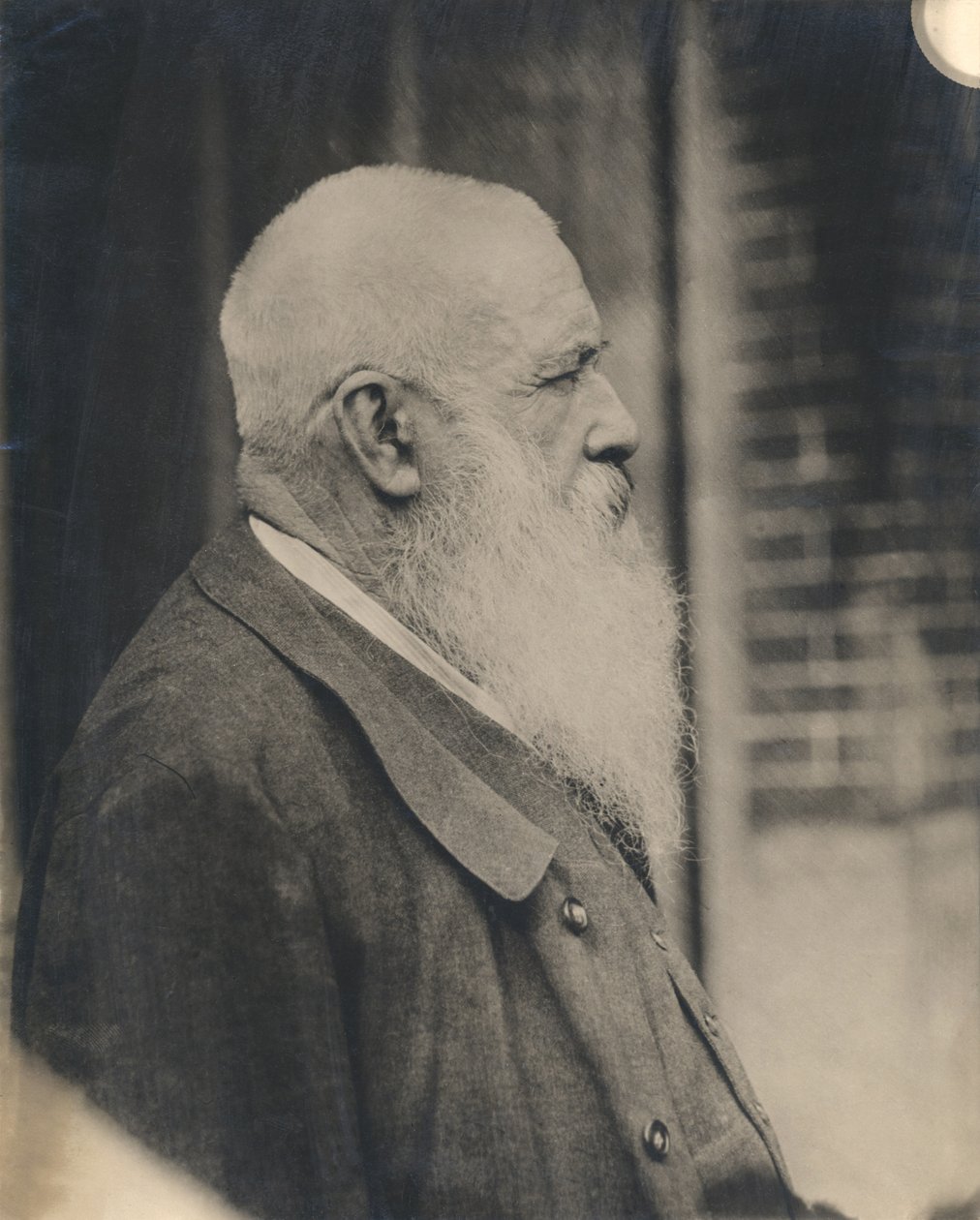Claude Monet (1841-1926) počátek 20. století (želatinový stříbrný tisk) od French Photographer
