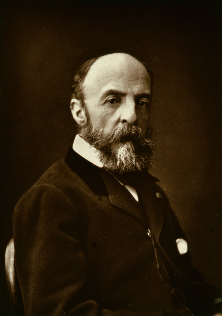 Eugene Fromentin (1820-76), z Galerie Contemporaine, cca 1874-78 od French Photographer