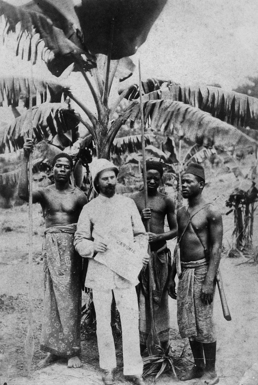 Francouzské Kongo, 1880 od French Photographer