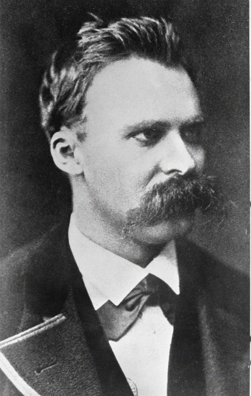 Friedrich Wilhelm Nietzsche (1844-1900) 1873 od French Photographer