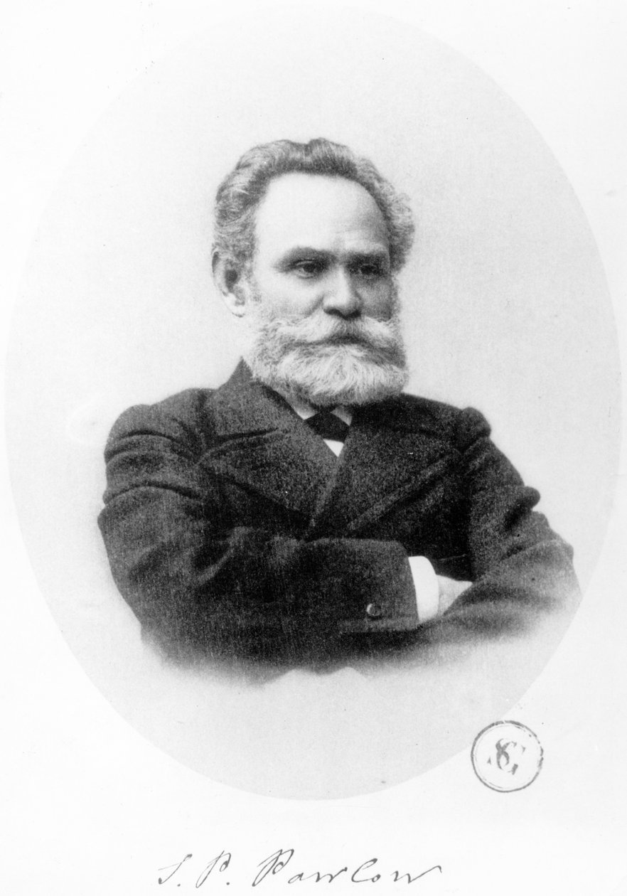 Ivan Petrovič Pavlov (1849-1936) od French Photographer