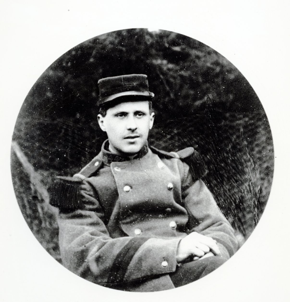 Jules-Andre Peugeot, první francouzský voják, který padl v první světové válce 2. srpna 1914. od French Photographer