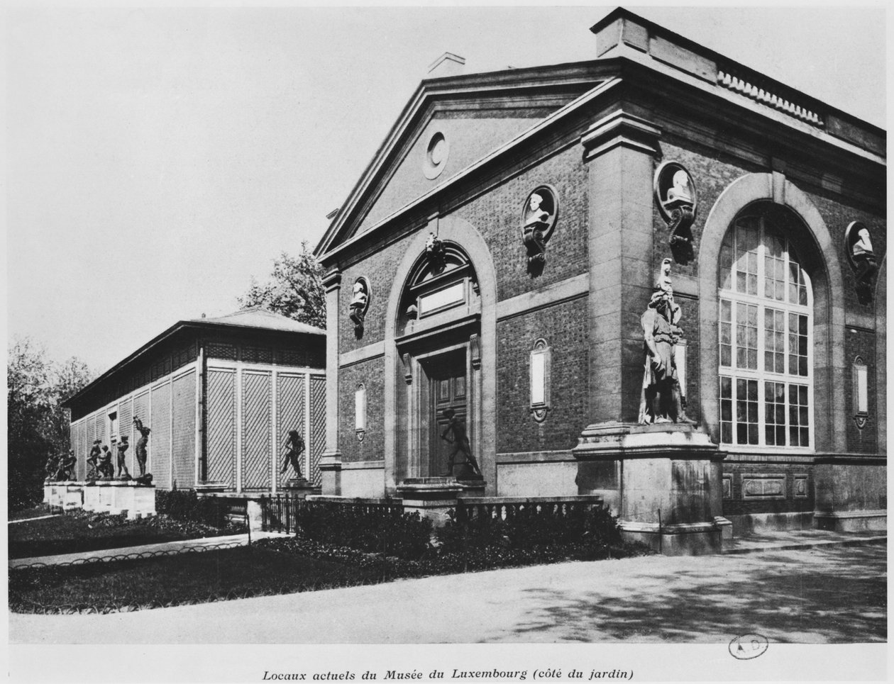 Lucemburské muzeum, Paříž, 1910 od French Photographer