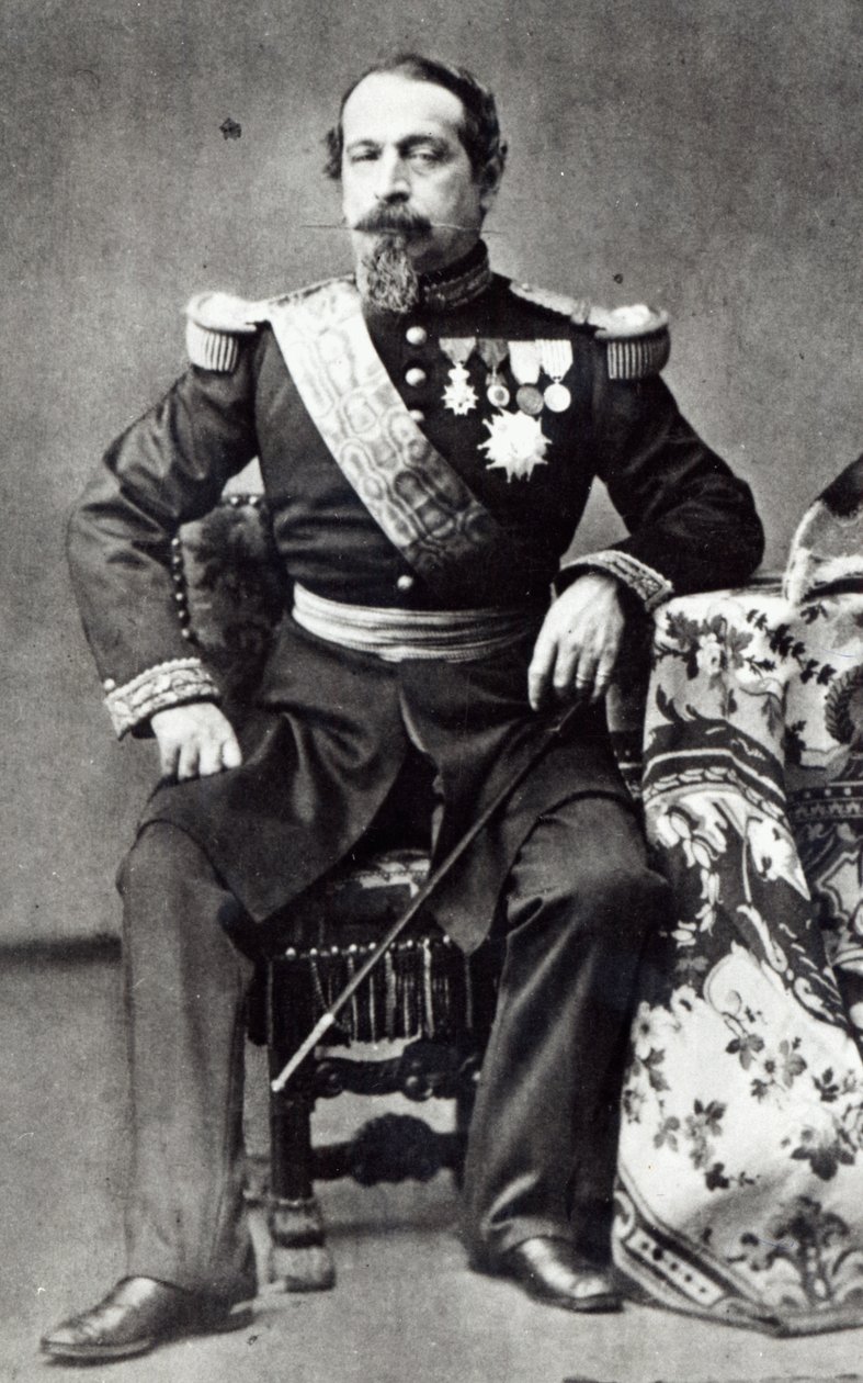 Napoleon III, 1860-70 od French Photographer