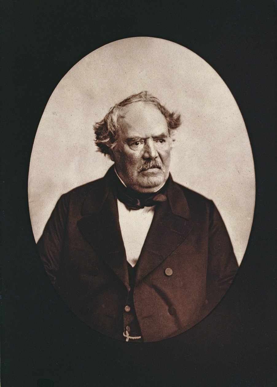 Nicolas Francois Octave Tassaert (1807-74), z Galerie Contemporaine, kolem 1874-78 od French Photographer