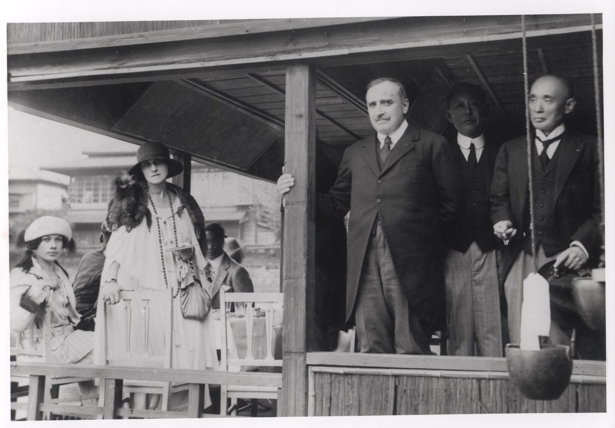 Paul Claudel (1868-1955) v Japonsku, 1921 od French Photographer