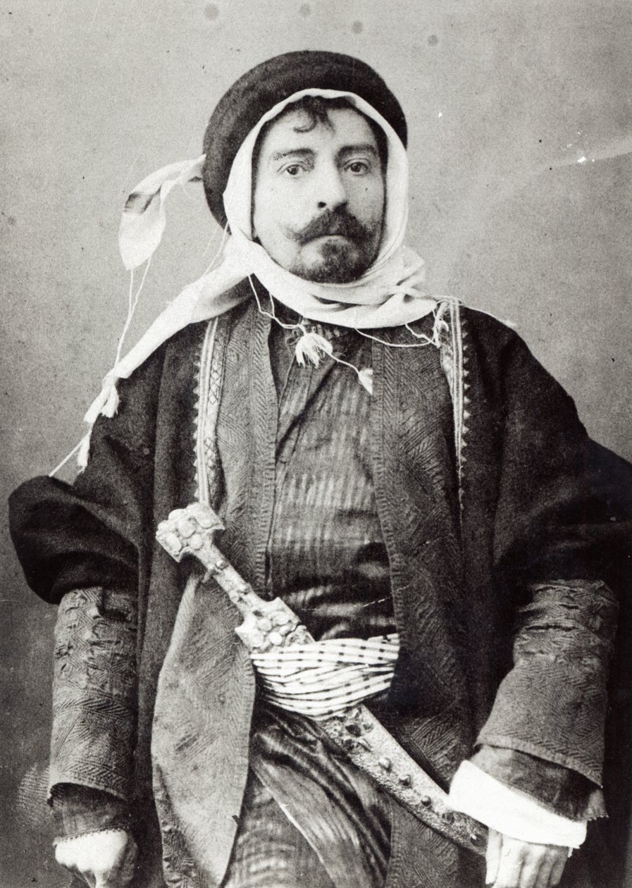 Pierre Loti v arabském kostýmu od French Photographer