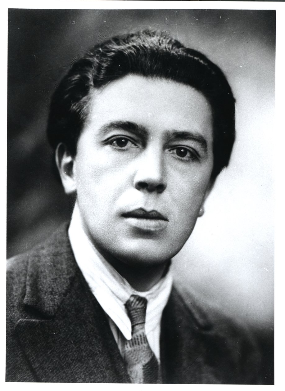 Portrét Andre Breton (1896-1966) 1930 od French Photographer