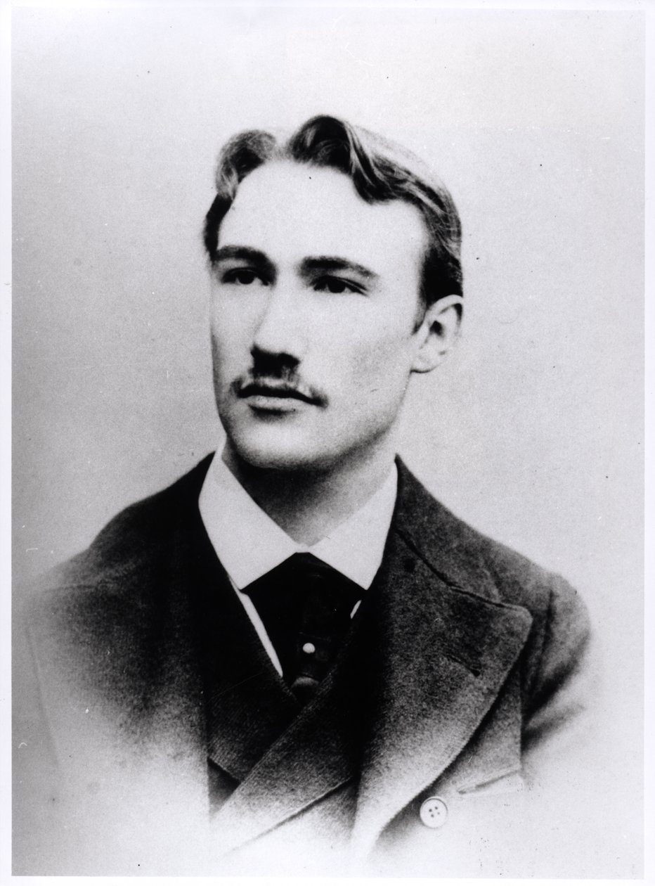 Portrét Andre Gide (1869-1951) 1891-92 od French Photographer