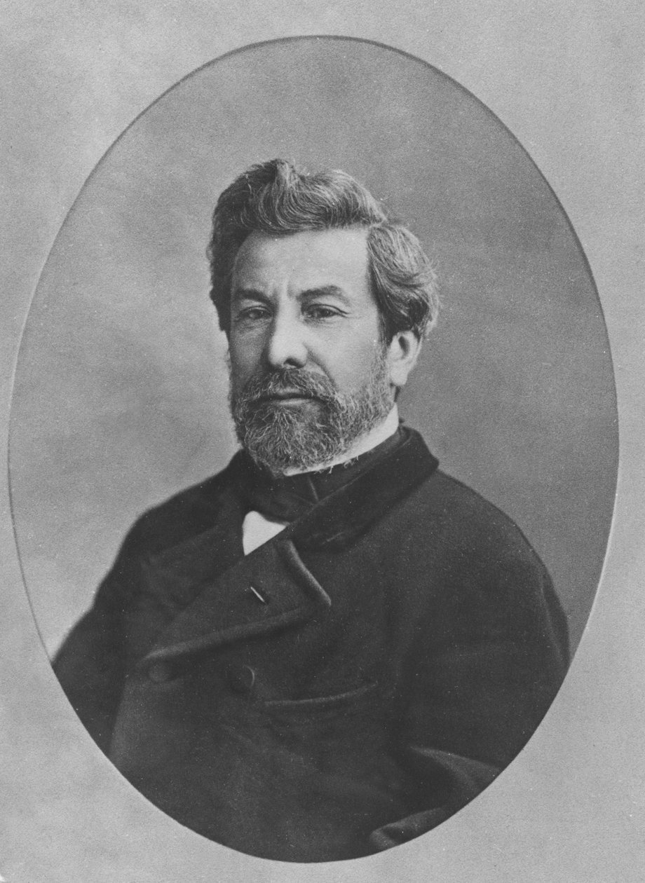 Portrét Francois-Ambroise-Germain Gilbert, kolem roku 1860 od French Photographer