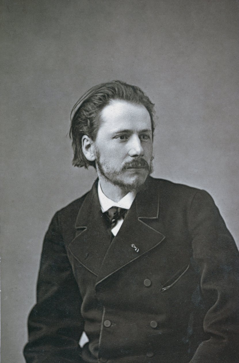 Portrét Jules Emile Massenet (1842-1912) od French Photographer