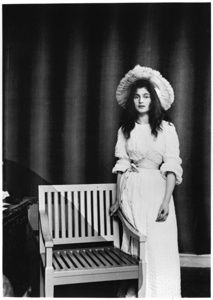 Portrét Julie Manetové ve věku 16 let (1878-1966) 1894 od French Photographer