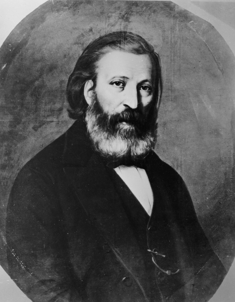 Portrét Pierra Larousse od French Photographer