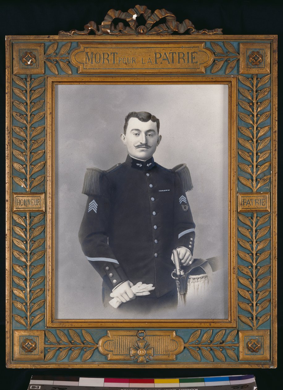Portrét seržanta z koloniální pěchoty od French Photographer